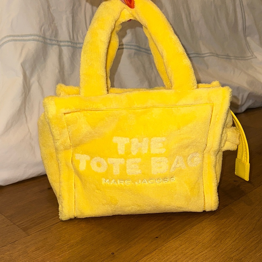 Marc Jacobs Plush Yellow Tote